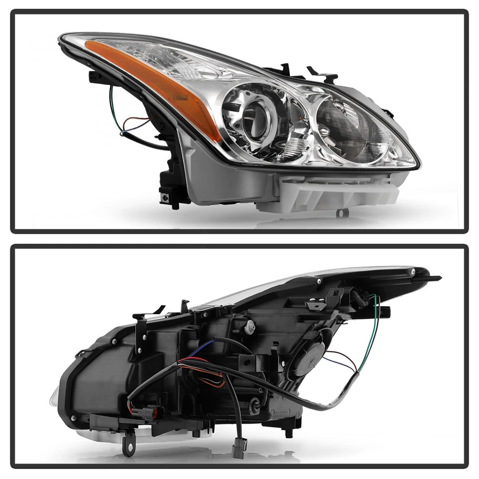 For 2008-2010 Infiniti G37 Coupe Projector Headlight Headlamp - Passenger Side - Image 3 of 4