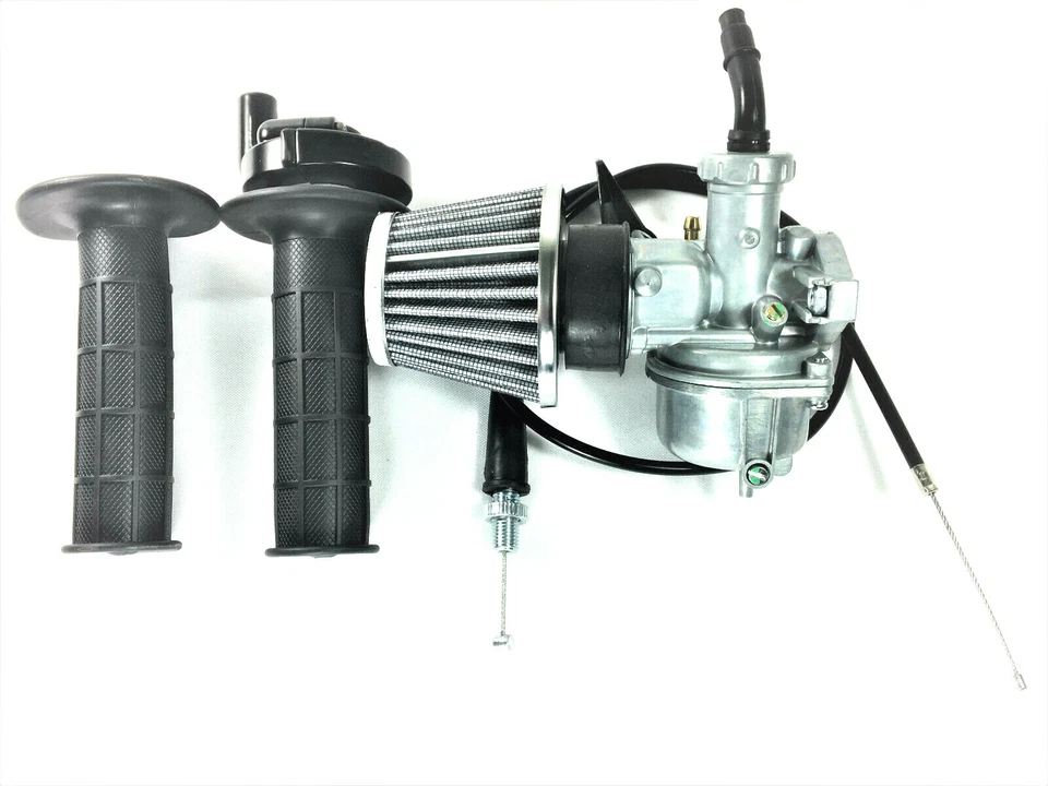 Cable de acelerador de carburador y mango giratorio aire y filtro Kawasaki KLX 110 2002-2010 Foto 2 de 4