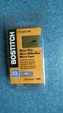 Bostitch PT-2325-3M, 23 ga. 1" Micro Pins, Pack of 3000, FREE SHIPPING