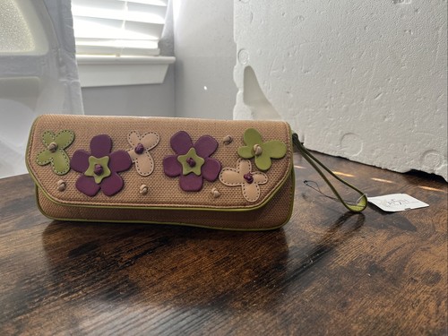 Original Cole Haan Stroh Clutch Handgelenktasche Handtasche Saks Fifth Avenue neu mit Etikett