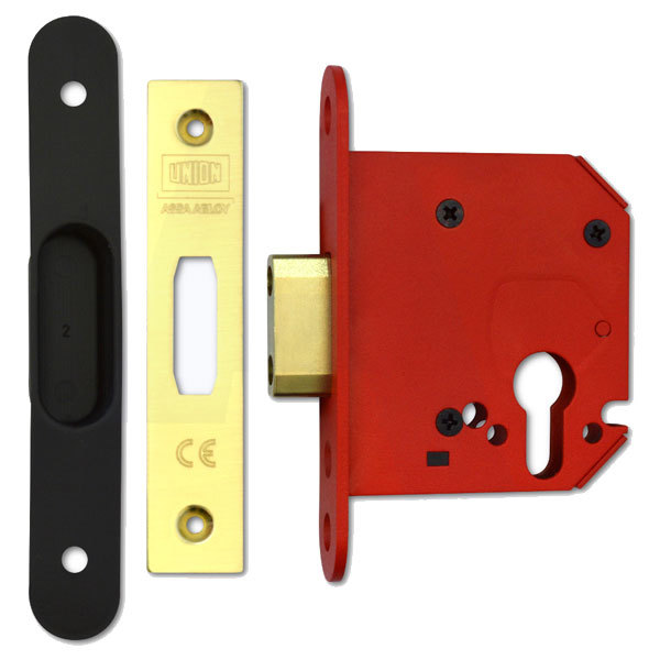 Union StrongBOLT Euro Profile Deadlock 81mm PB (JL21EUS-PB-3.0)