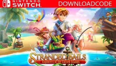 NEU für Nintendo Switch Spiel Stranded Sails Explorers of the Cursed Islands Key