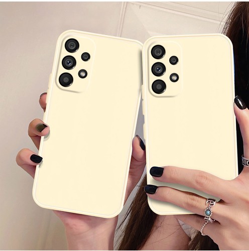 Custodia telefono silicone liquido per Samsung Galaxy S22 Note 20 A13 A53 A52S custodia gel - Foto 36 di 120
