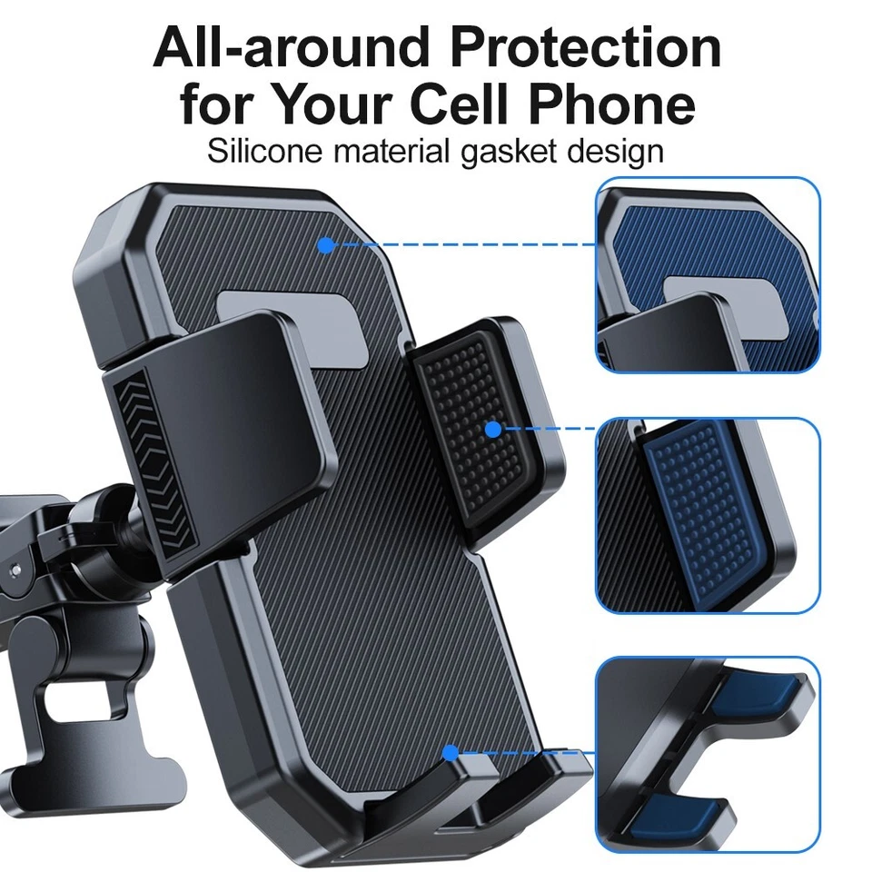 Phone Mount for Car, Air Vent Car Phone Holder,Big Phone & Thick Cases Friendly Foto 4 de 4