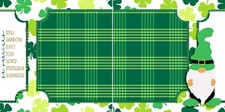 Leprechaun NPM - 2 Premade Scrapbook Pages - EZ Layout 5955