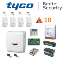 bentel absoluta 18 kit dt820 4 sensori doppia tec tastiera proxi tag omaggio sir