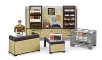 Bruder - Ups Paketaufgabe Mit ZubehöR - 1/16 - BRU62250