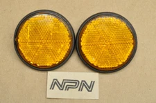 Vtg Used OEM Honda CB1000 CB1100 CB750 CB900 CBX CT90 Reflector Qty2