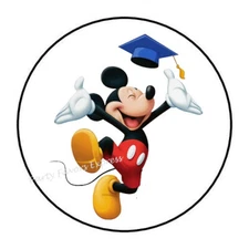 GRADUATION MOUSE ENVELOPE SEALS LABELS STICKERS PARTY FAVORS