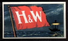 German Tobacco,Martin Brinkmann Lloyd, SHIPPING FLAGS MERCHANT FLEET, 1933, #143