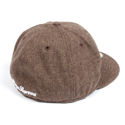King Streetwear New Era 5950 Fitted Cap 7 1/4 - Legacy Brown Tweed - Official, - Bild 4 von 4