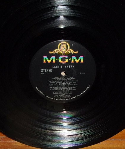 LAINIE KAZAN-Self-Titled 1st MGM E-4385 Pressing 1966 MONO Issue-VG++ Vinyl LP! - Picture 5 of 7