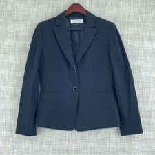 Tahari Womens Size 6 black blazer jacket 2942