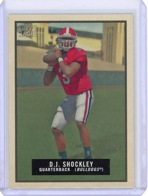 2009 TOPPS MAGIC D.J. SHOCKLEY #80 SET BREAK GEORGIA BULLDOGS