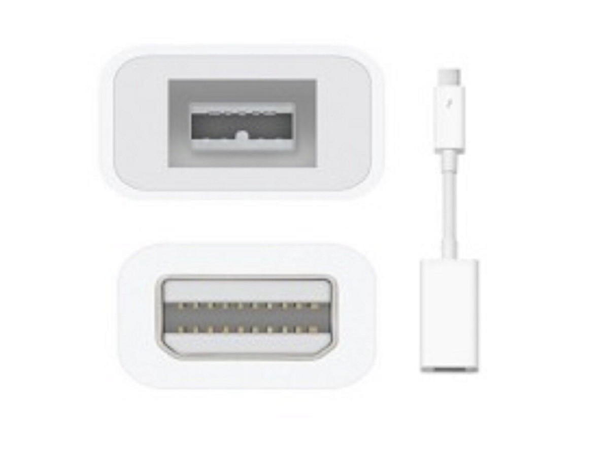 Apple Thunderbolt - FireWireアダプター Original Apple A1463 Thunderbolt 2 to FireWire 800 FW800 Adapter