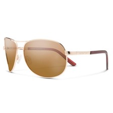 Suncloud Aviator Polarized Sunglasses   100 UV Protection   S-AVPPBRGD NEW