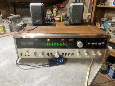 1970's JVC 4VR-5446 FM-AM 4 Channel Stereo Receiver, Free Shipping