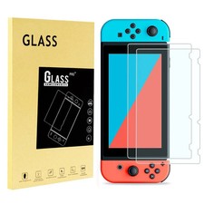 Anti Scratch Clear Tempered Glass Screen Protector Film for NS Nintendo Switch