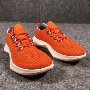 Allbirds Tree Dasher Relay Sneakers Mens Sz 12 Orange Knit Slip On Athletic Shoe Allbirds Orange Tree Dasher Relay Slip On Sneakers Womens  main image 2