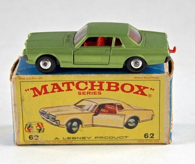 Matchbox RW 62C Mercury Cougar grünmetallic perfekt in schlechter ''E'' Box