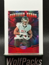 2025 Panini Certified Certified Stars Bijan Robinson CST-BRN Mirror Orange /149