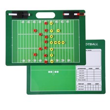 Coaches Clipboard  Double-Sided Dry Erase Marker Board for Basketball, Socce...