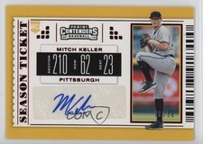 2019 Panini Chronicles Contenders Season Tickets Red /50 Mitch Keller Auto 0ba6