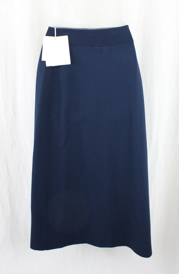 Falda tejida The Row nueva con etiquetas azul marino Araceli línea A talla M $1290 Foto 2 de 4
