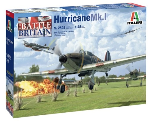 Italeri 2802 Hurricane Mk.1 Battle of Britain 80th Anniversary 1/48 Model Kit - Image 8