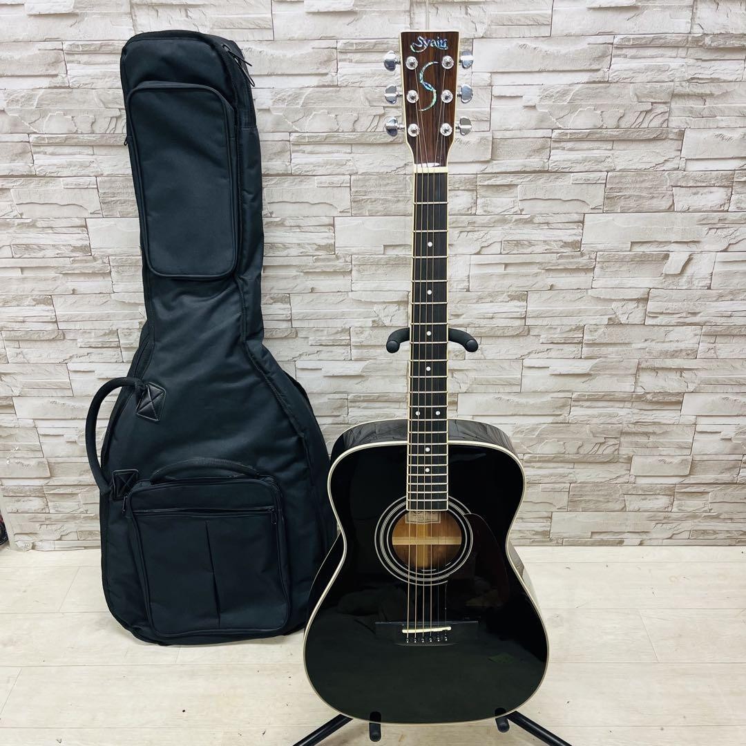 Acoustic Guitar S.Yairi YF-3M/BK Black Made in Indonesia S/N