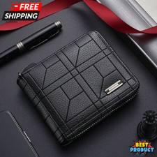 Men Classic Wallet Leather Wallet for Mens Large Capacity Multi-Card Business