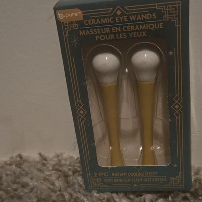 b.pure Ceramic Eye Wands 2 PC Instant Cooling Effect Under Eye Puffiness