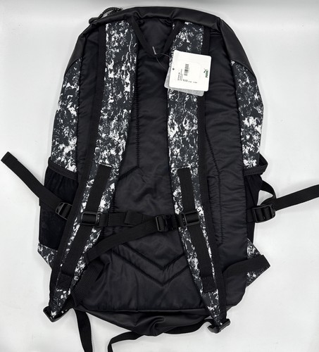PUMA Unisex Black & White Trinomic Printed Backpack NWT - Picture 3 of 6