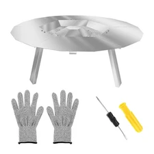 Heat Deflector for Solo Stove Bonfire 19.5", Heat Deflector for Solo Stove Bo...