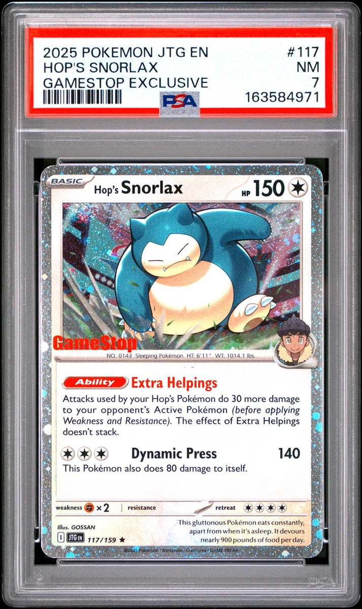 25+ Hop's Snorlax Pokémon TCG Cards for sale | Updated Oct 2026