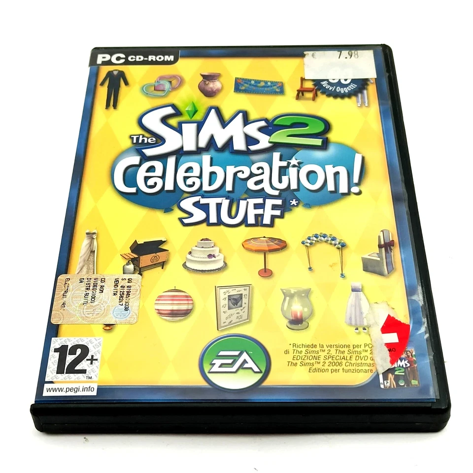 Lotto 6 giochi per pc the sims 2 game videogiochi stock lotti vintage ita cd dvd - Immagine 2 di 4