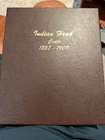 DANSCO ALBUM FLYING EAGLE/INDIAN HEAD CENT ALBUM 1857-1909 57 coins