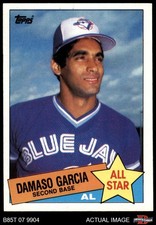 1985 Topps #702 Damaso Garcia All-Star Blue Jays 8 - NM/MT
