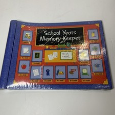 NEW School Years Memory Keeper Record Book Preschool to 12th Grade Photo Album