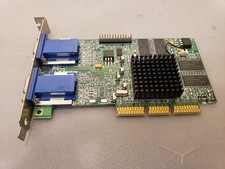 Matrox G45 MDHA32D/DEL 32MB G450 AGP Dual VGA Video Graphics Card Dell 0608UX
