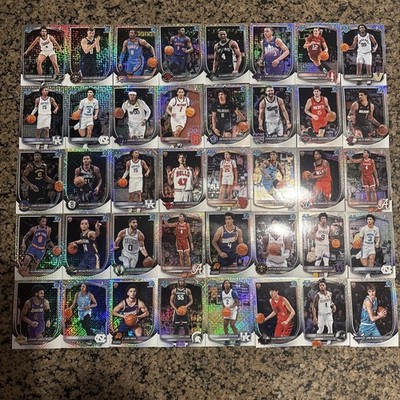  2025-26 Bowman Basketball Mojo Chrome Lot Of 43 Read Description