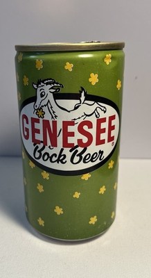 Genesee Bock Beer Empty Aluminum Beer Can 12 oz Pull Tab