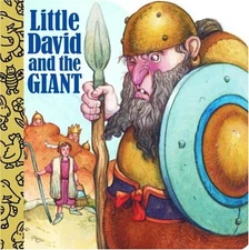 LITTLE DAVID AND THE GIANT (A CHUNKY BOOK(R)) By Mary Josephs & David Wenzel VG+