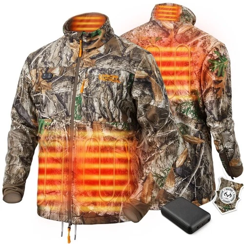 Heated Jacket for Hunting Hiking With USB Battery Men Women Thermal Coat - product listing photo
