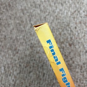 Final Fight CD (Sega CD, 1993) Complete with Box Manual & Registration Card