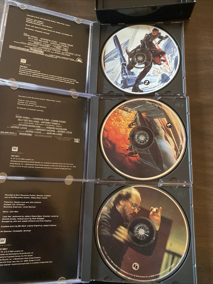 Star Wars Trilogy Original Soundtrack Anthology Missing Disc 1 CD - Imagem 3 de 3