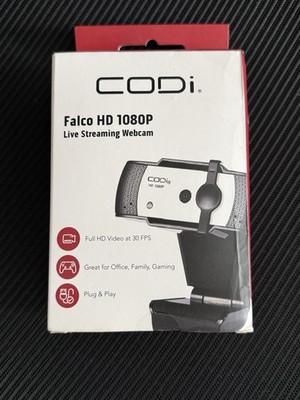 Codi Falco HD 1080P Webcam Live Streaming Web Camera Brand New Full HD A05020