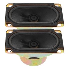 2 Pcs Home Stereo Parts Audio Loudspeaker High Sensitivity Driver Accessories