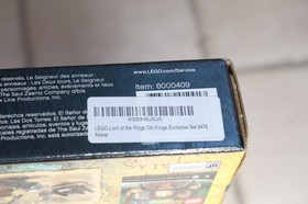 Lego Lord of the Rings - The Orc Forge - 9476 - New / Sealed