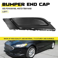 For Ford 2017-2018 Fusion Front Cover Bumper Grille Fog Light Covers Trim Left